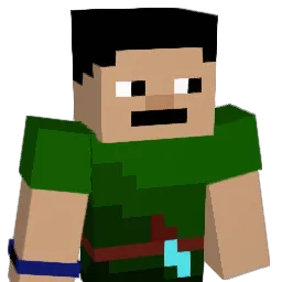 pyrosweep Minecraft avatar bust