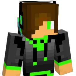 qb38550 Minecraft avatar bust