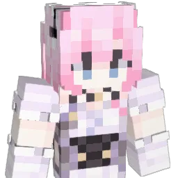 qimoyumo Minecraft avatar bust