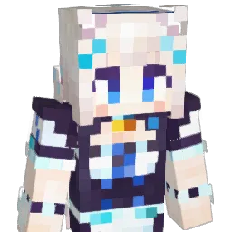 qincly Minecraft avatar bust