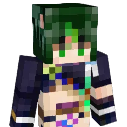 qisanecho Minecraft avatar bust