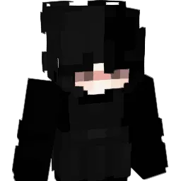 qlienated Minecraft avatar bust