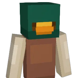 qluvy Minecraft avatar bust