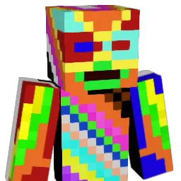 qpFLASHY Minecraft avatar bust