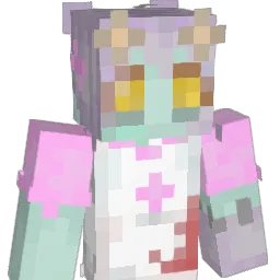 qqANI Minecraft avatar bust