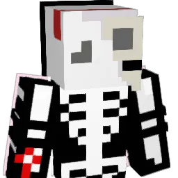 qtclaps Minecraft avatar bust