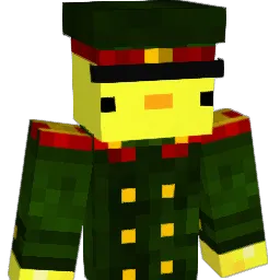 quackerzs Minecraft avatar bust