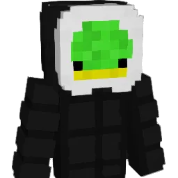 quann Minecraft avatar bust