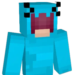 queakie Minecraft avatar bust