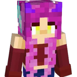 queencristalla Minecraft avatar bust