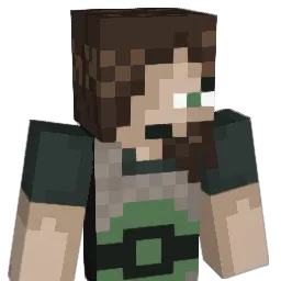 queerflowers Minecraft avatar bust