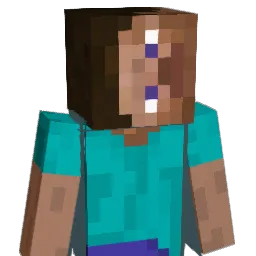 quickeyV Minecraft avatar bust
