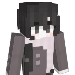 quiet Minecraft avatar bust