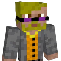 quirkymate Minecraft avatar bust