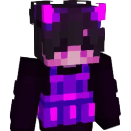 quntumic Minecraft avatar bust