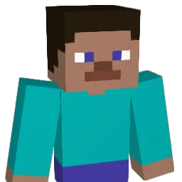 qv14 Minecraft avatar bust