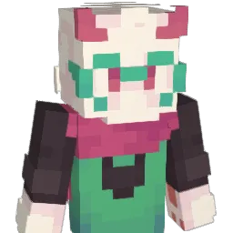 qwernwhacked Minecraft avatar bust