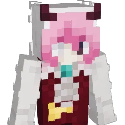 qxietisa Minecraft avatar bust
