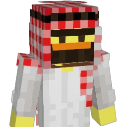 qxqq Minecraft avatar bust