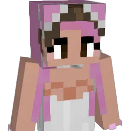rAriana Minecraft avatar bust