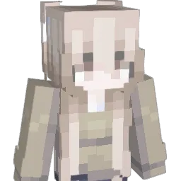 raarie Minecraft avatar bust