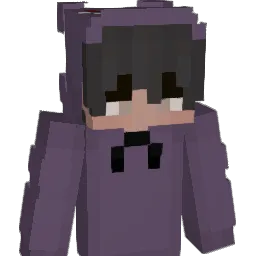 raciing Minecraft avatar bust