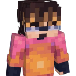 raddened Minecraft avatar bust