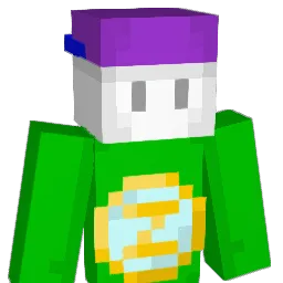 radioation Minecraft avatar bust
