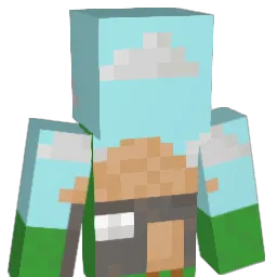 radzie Minecraft avatar bust