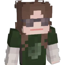 raebbq Minecraft avatar bust