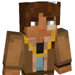 railslide Minecraft avatar bust