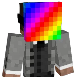 rainbowZeppelin Minecraft avatar bust