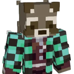 rainbow_axolotls Minecraft avatar bust