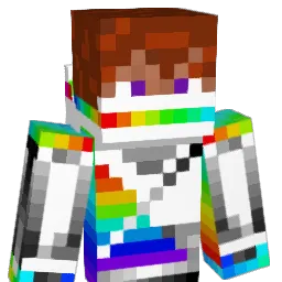 rainbowbutterfly Minecraft avatar bust