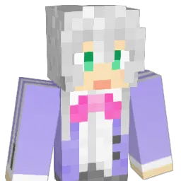 rakuLark Minecraft avatar bust