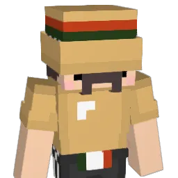 rankblue Minecraft avatar bust