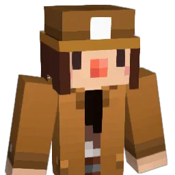 ratgirlflora Minecraft avatar bust
