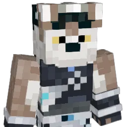 rawolfin Minecraft avatar bust