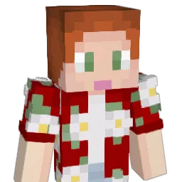 rayrows Minecraft avatar bust