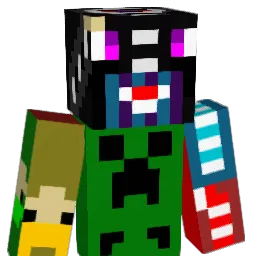 rckn Minecraft avatar bust