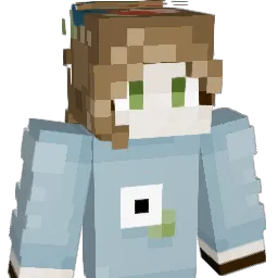 red_buckett_hat Minecraft avatar bust