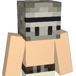 redbababoi Minecraft avatar bust