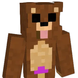 redlookback Minecraft avatar bust