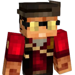 redpandarules Minecraft avatar bust