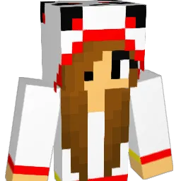 redpandaxox Minecraft avatar bust
