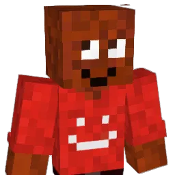 redwhitemouse Minecraft avatar bust
