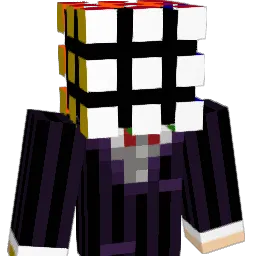 refferee Minecraft avatar bust