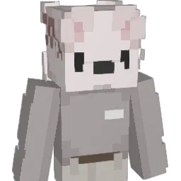 reindeering Minecraft avatar bust