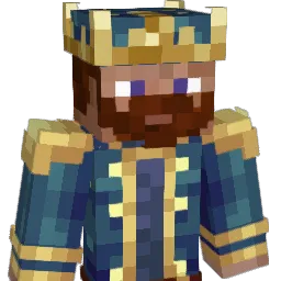 reking Minecraft avatar bust