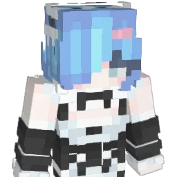 remu01 Minecraft avatar bust